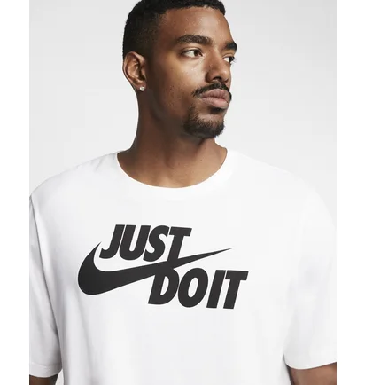 Футболка чоловіча Nike M Nsw Tee Just Do It Swoosh White AR5006-100