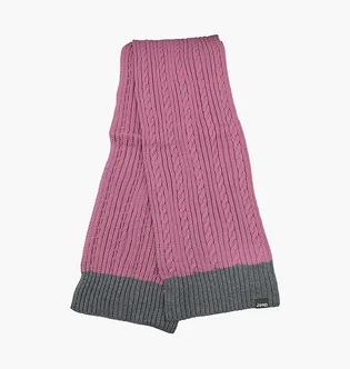 Шарф унисекс Jeep Twisted Tricot Scarf J22W Pink O102603-P491