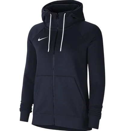 Толстовка жіноча Nike Hooded Sweatshirt W Nk Flc Park20 Fz Hoodie Black CW6955-451