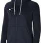 Толстовка жіноча Nike Hooded Sweatshirt W Nk Flc Park20 Fz Hoodie Black CW6955-451