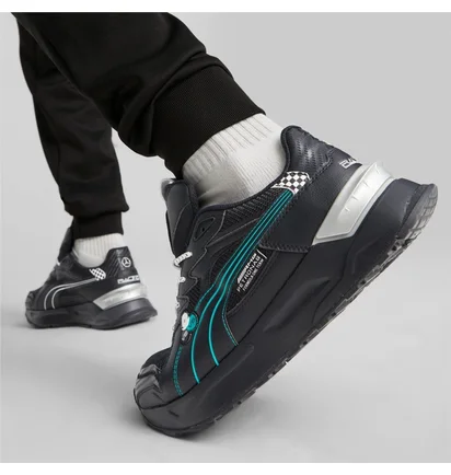Кроссовки унисекс Puma Mercedes-Amg Petronas Motorsport Mirage Sport Asphalt Black 307847-01