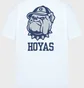 Футболка унісекс 47 Brand Georgetown Hoyas Backer White 661489WW-FS
