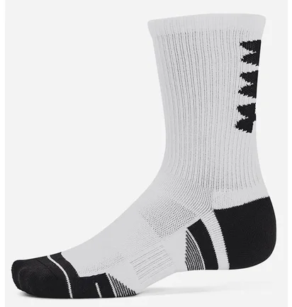 Носки унисекс Under Armour Perf Tech Nov Crew White (3 пары) 1379515-101