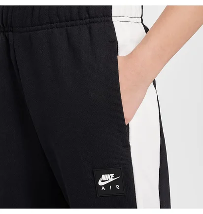 Спортивный костюм детский Nike Air Older Kids Fleece Black HF8812-010__HF8811-010