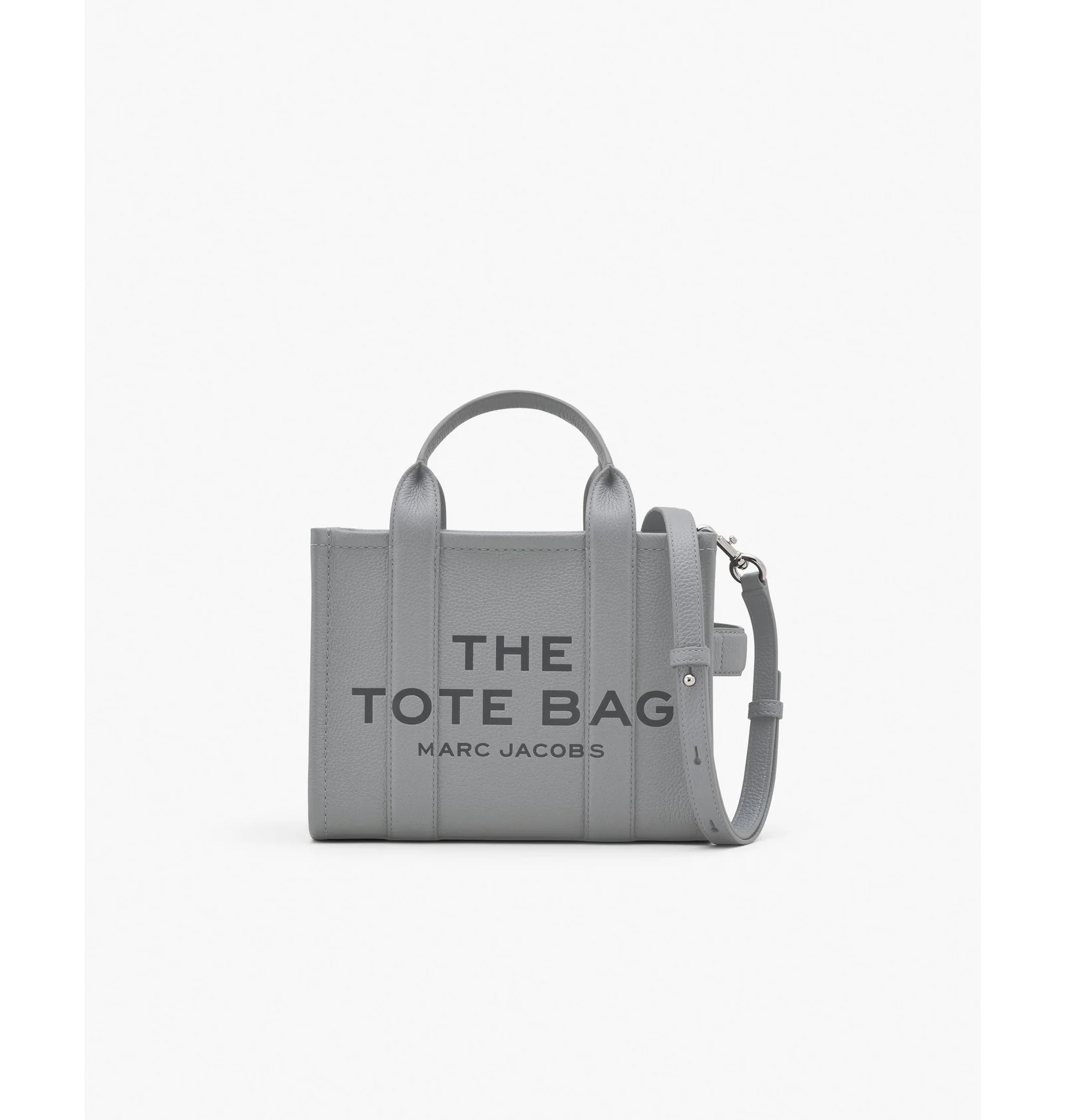 ᐉ Сумка жіноча Marc Jacobs The Leather Small Tote Bag Grey