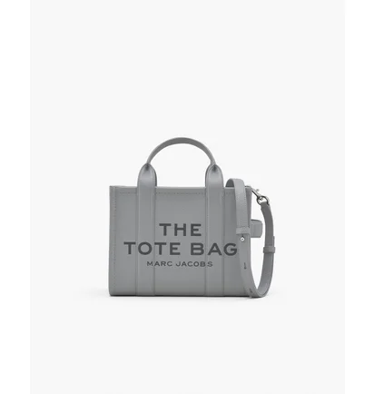 Сумка женская Marc Jacobs The Leather Small Tote Bag Grey H009L01SP21-WOLF-GREY-54790