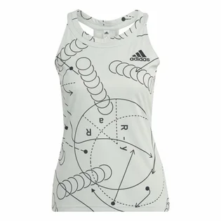 Майка женская Adidas Tennis Tank Club Grey HM6523