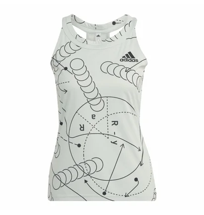 Майка женская Adidas Tennis Tank Club Grey HM6523