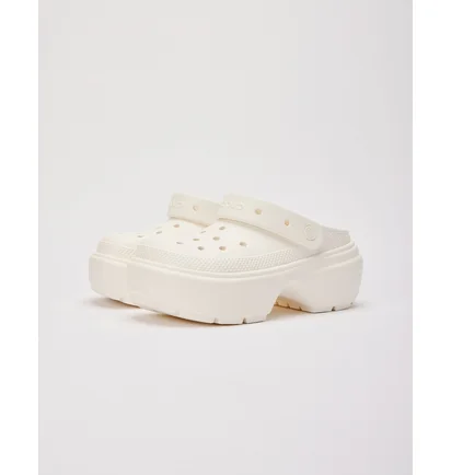 Тапочки жіночі CROCS Stomp Clog Beige 209347-0WV