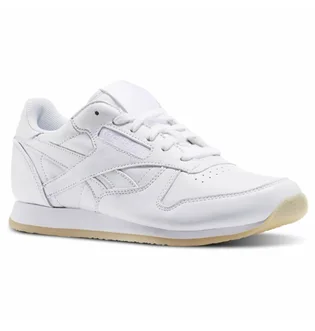 Кроссовки женские Reebok Cl Lthr Crepe Neutral Pop White AR0987