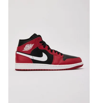 Кроссовки мужские Air Jordan 1 Mid Red/Black DQ8426-061