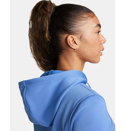 Худи женское Nike One Tf Po Hoodie Lbr Light Blue FB5210-450