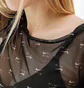Платье женское Nike W Nsw Air Aop Mesh Ls Dress Black DV8249-010
