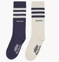 Шкарпетки Adidas X Wales Bonner 3S (2 пари) Beige/Blue JV8684