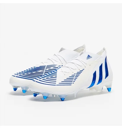 Бутси унісекс Adidas Predator Edge.1 Sg White GY5686