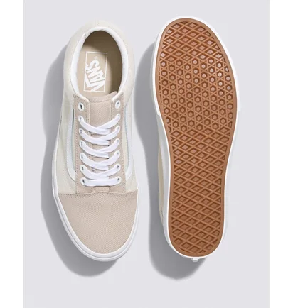 Кеды унисекс Vans Summer Linen Old Skool Shoe Beige VN0007NTNTR