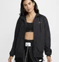 Олимпийка женская Nike Sportswear Classic Wovens Loose Uv Hooded Jacket Black FV6298-010