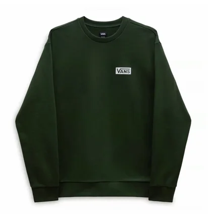 Свитшот мужской Vans Relaxed Fit Crew Green VN0007FPBD6