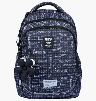 Рюкзак дитячий YES Passion Black TS-59M-550390