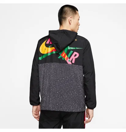 Вітровка чоловіча Air Jordan Classic Windwear Jacket Grey/Black CT9368-011