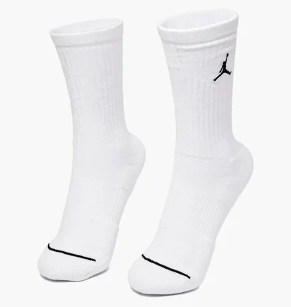 Носки унисекс Nike J Cush Poly Crew White (3 пары) DX9632-100