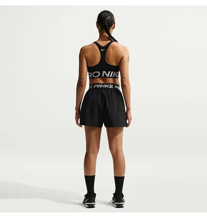 Шорти жіночі Nike Pro WomenS Dri-Fit Mid-Rise Brief-Lined 3 Woven Shorts Black IQ0784-010