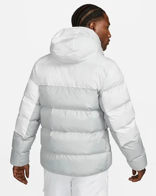 Пуховик чоловічий Nike Sportswear Windrunner Primaloft White/Grey DV5121-100