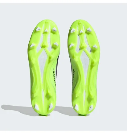 Бутсы мужские Adidas X Crazyfast.3 Firm Ground Cleats White/Green HQ4534
