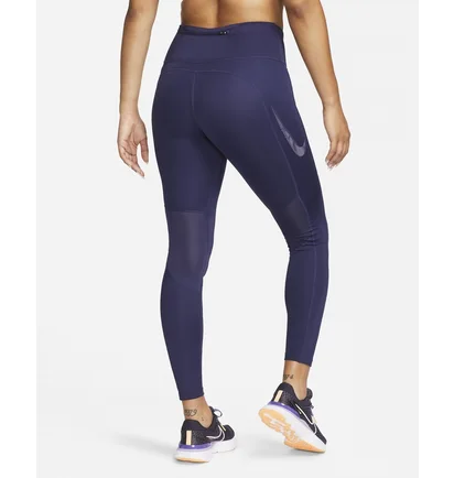 Легінси жіночі Nike Fast WomenS Mid-Rise 7/8 Graphic Leggings With Pockets Violet FB4656-555