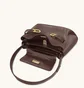 Сумка жіноча JW PEI Rhea Pebbled Double Buckle Shoulder Bag Brown BB2025BG134085JWP