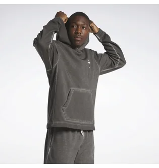 Худи мужское Reebok Basketball Court Top Bi-Dye Grey IA2416