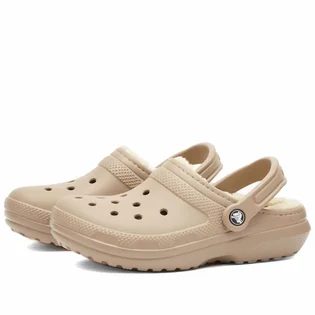 Тапочки мужские Crocs Classic Lined Clog Beige 203591-2YB