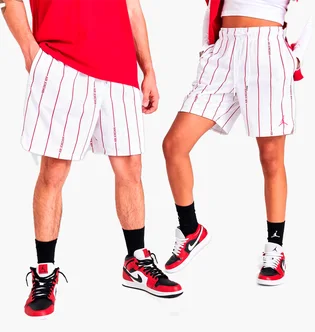 Шорти чоловічі Air Jordan Essentials Printed Basketball Shorts White Dm1357-100