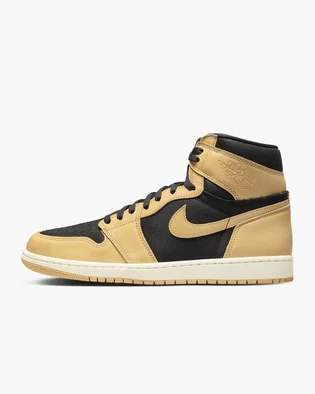 Кроссовки мужские Nike Air Jordan 1 Retro High Og Brown/Black 555088-202