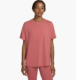 Футболка женская Nike Dri-Fit One Relaxed Pink FN2814-634