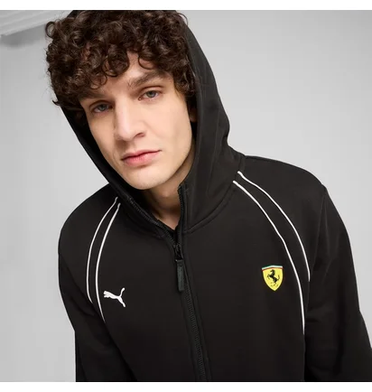 Толстовка мужская Puma Scuderia Ferrari Race Hoodie Black 627046-01