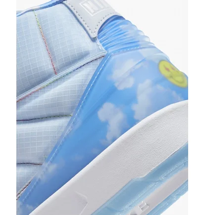 Кроссовки мужские Air Jordan 2 Retro Sp Celestine Blue X J Balvin Light Blue DQ7691-419