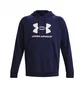 Худи мужское Under Armour Rival Logo Fleece Hoody Blue 1379758-410