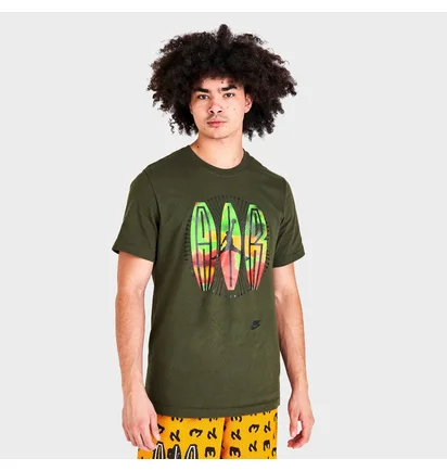Футболка мужская Air Jordan Flight Mvp Air Graphic T-Shirt Green Dr1411-325