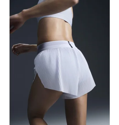 Шорти жіночі Nike Aeroswift Dri-Fit Adv Mid-Rise Brief-Lined 3 Running Shorts White FN2328-085