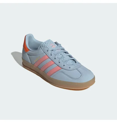 Кроссовки женские Adidas Gazelle Indoor Light Blue JI2720