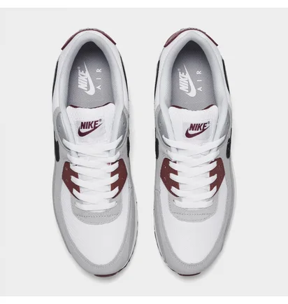 Кросівки чоловічі Nike Air Max 90 Casual Shoes White/Grey FN6958-101