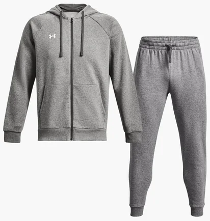 Спортивный костюм мужской Under Armour Rival Fleece Grey 1379767-025__1379774-025