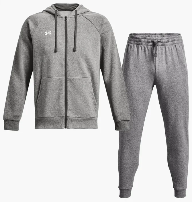 Спортивный костюм мужской Under Armour Rival Fleece Grey 1379767-025__1379774-025