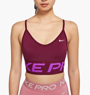 Топ жіночий Nike W Indy Pro Cn Long Line Bra Bordo Ct3764-638