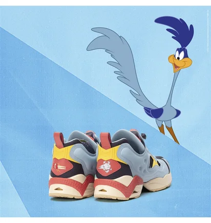 Кроссовки мужские Reebok Looney Tunes Instapump Fury 95 Light Blue Gz4948