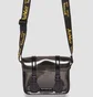 Сумка унисекс Dr. Martens 7 Inch Clear Transparent Pu Crossbody Satchel Black AC917014