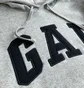 Худі чоловіче Gap Logo Hoodie Light Heather Grey 510981021
