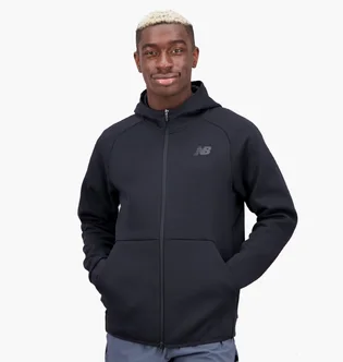 Толстовка мужская New Balance R.W.Tech Fleece Full Zip Black Mj21178Bk