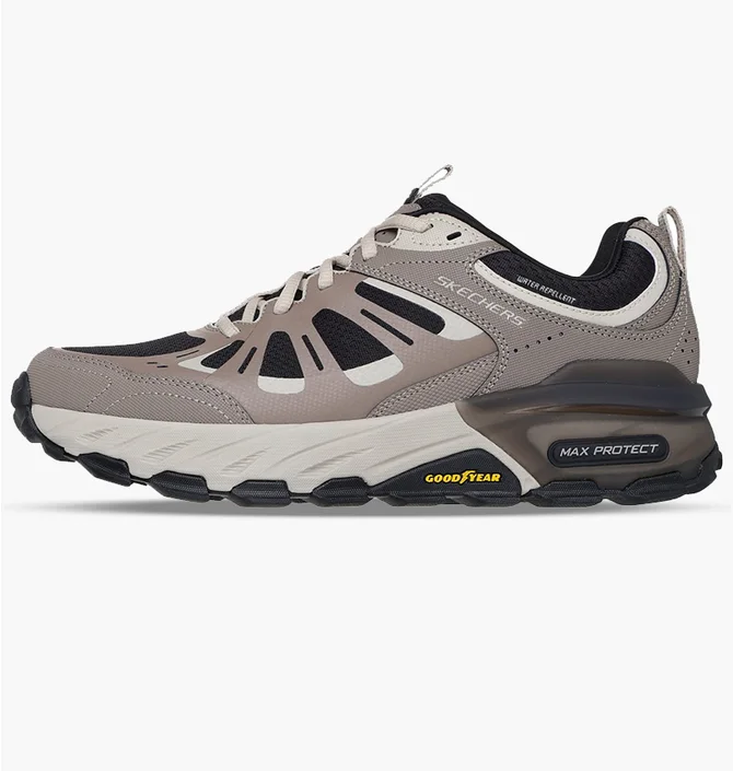 Кроссовки мужские Skechers Max Protect - Sherwood Ridge Grey/Black 237678-TPBK